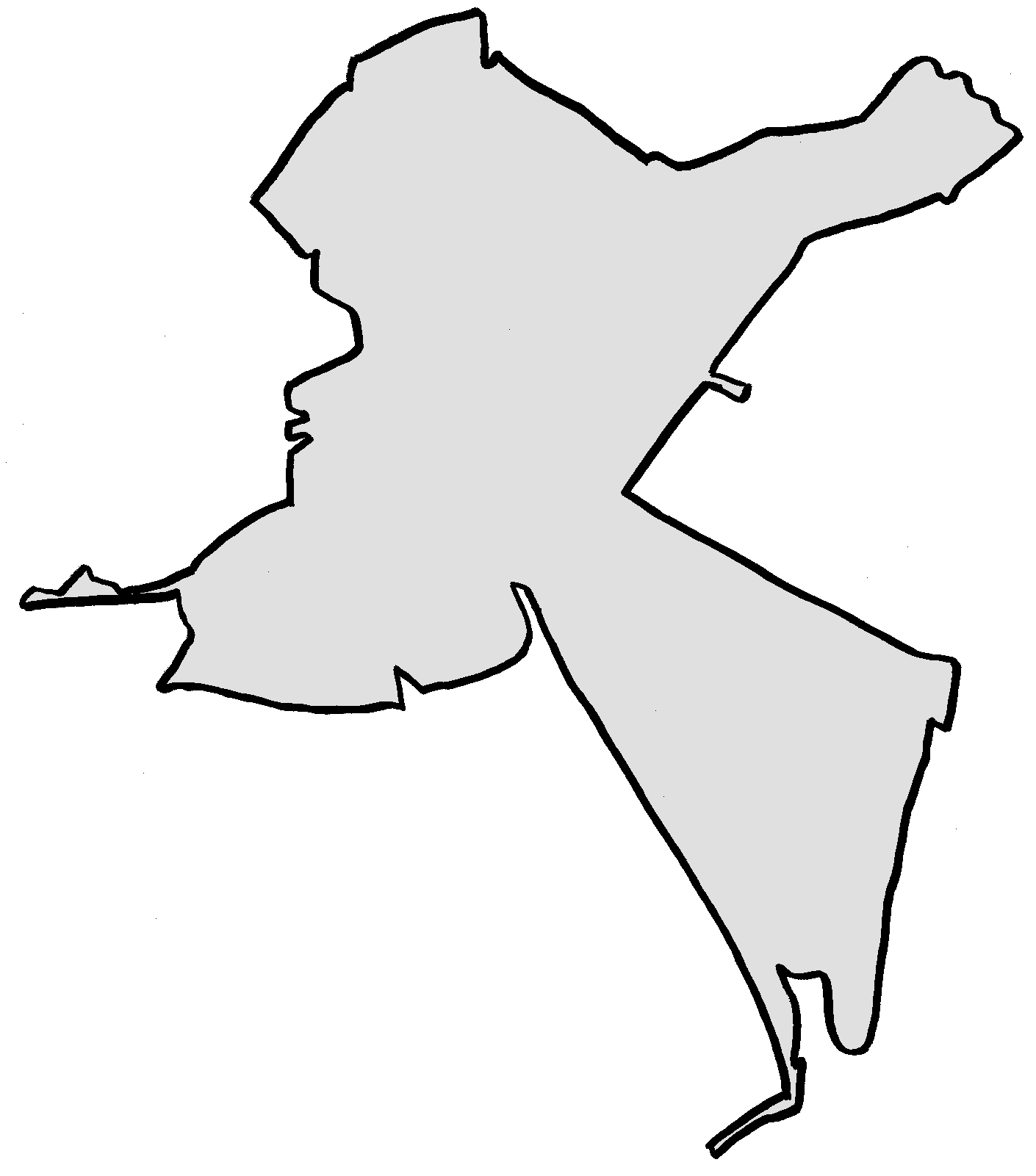 Shape of ALL location boundary